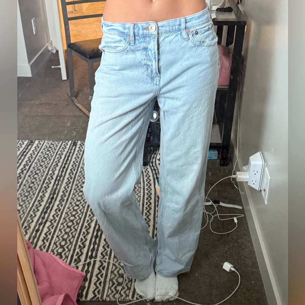 Light Blue Women's American Eagle Jeans Size 4